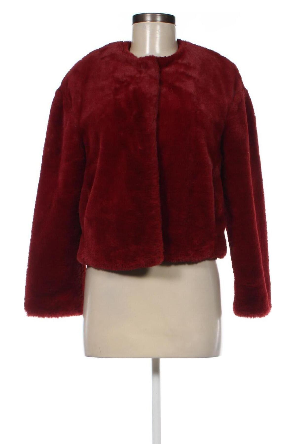 Дамско палто Pimkie, Размер S, Цвят Червен, Цена 48,15 лв.