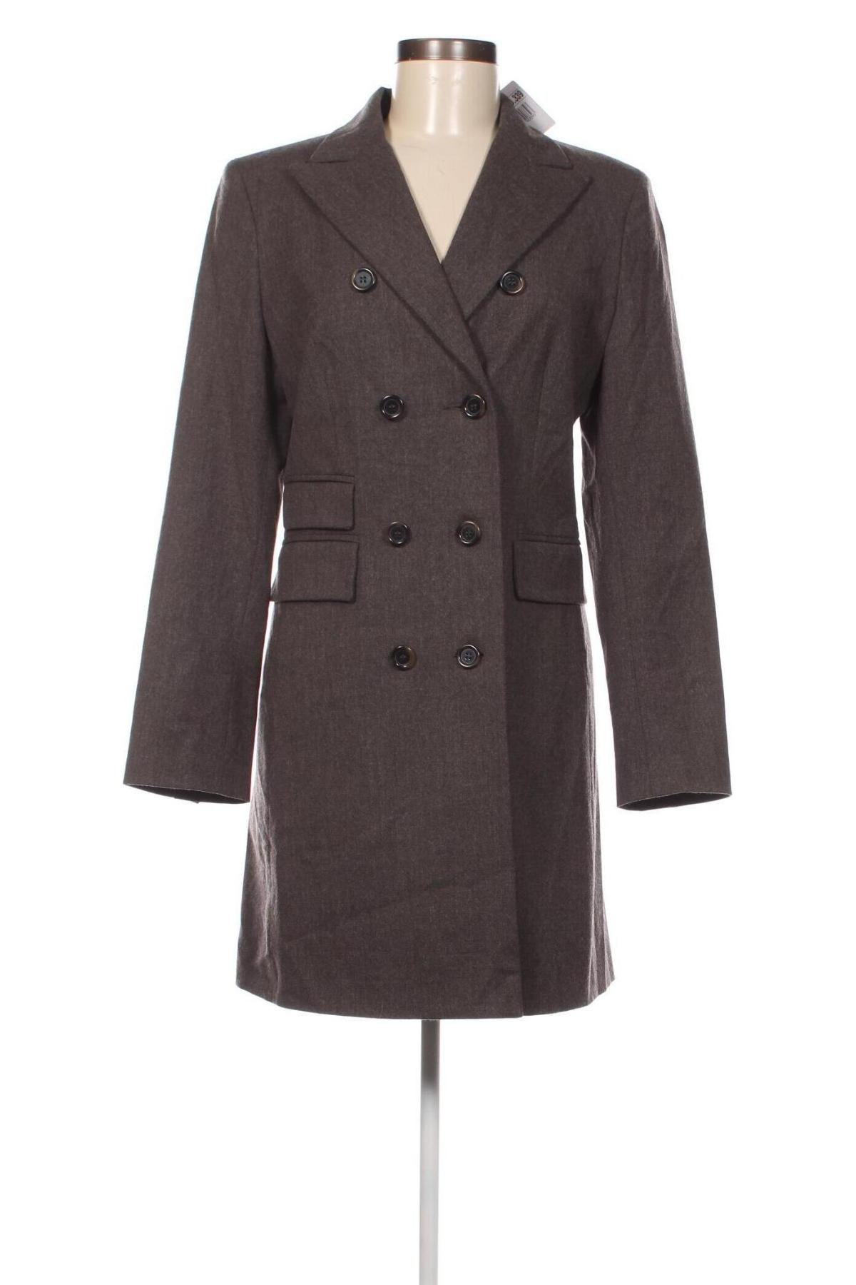 Дамско палто Piu & Piu, Размер M, Цвят Кафяв, Цена 36,90 лв.