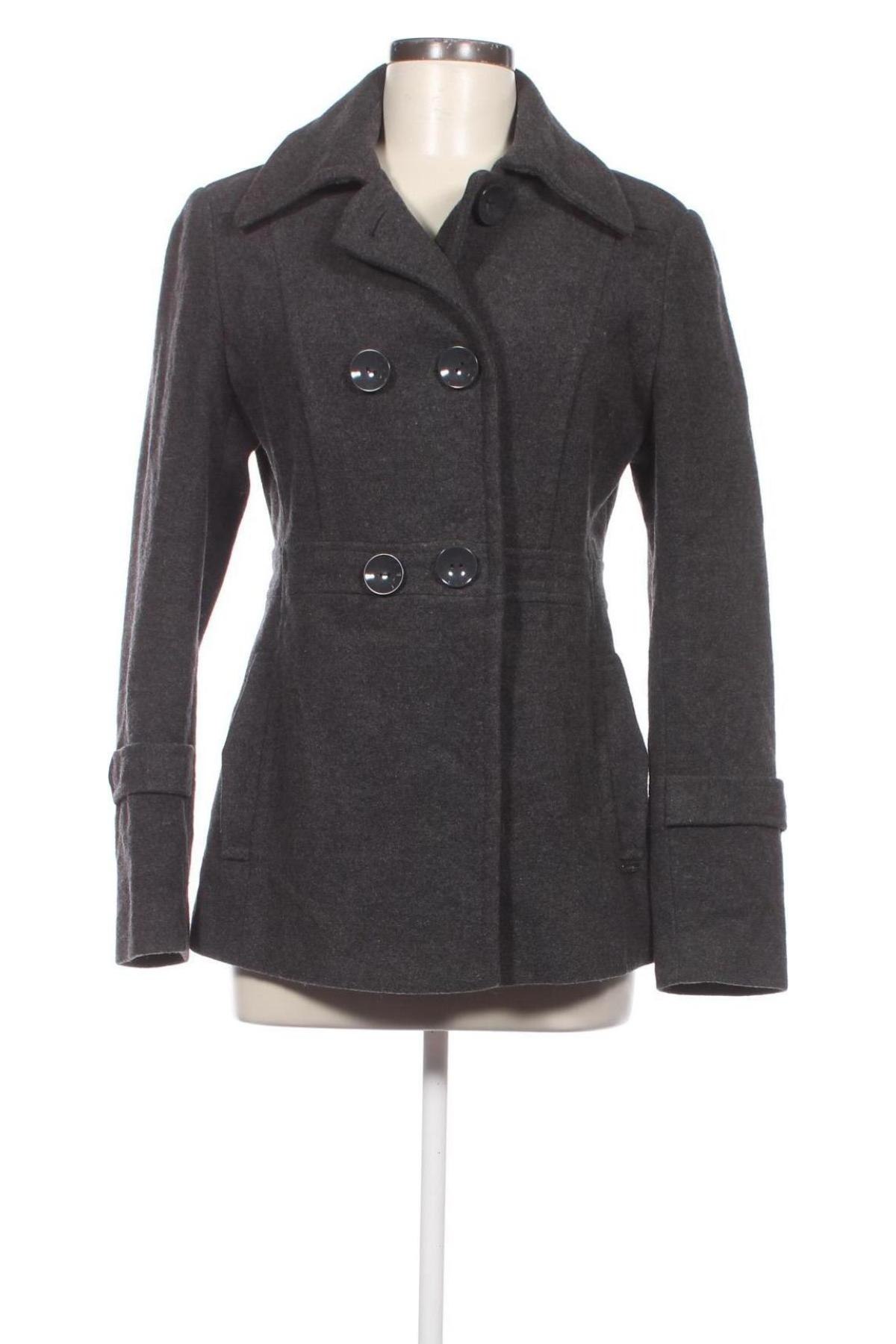Дамско палто S.Oliver, Размер S, Цвят Сив, Цена 21,60 лв.