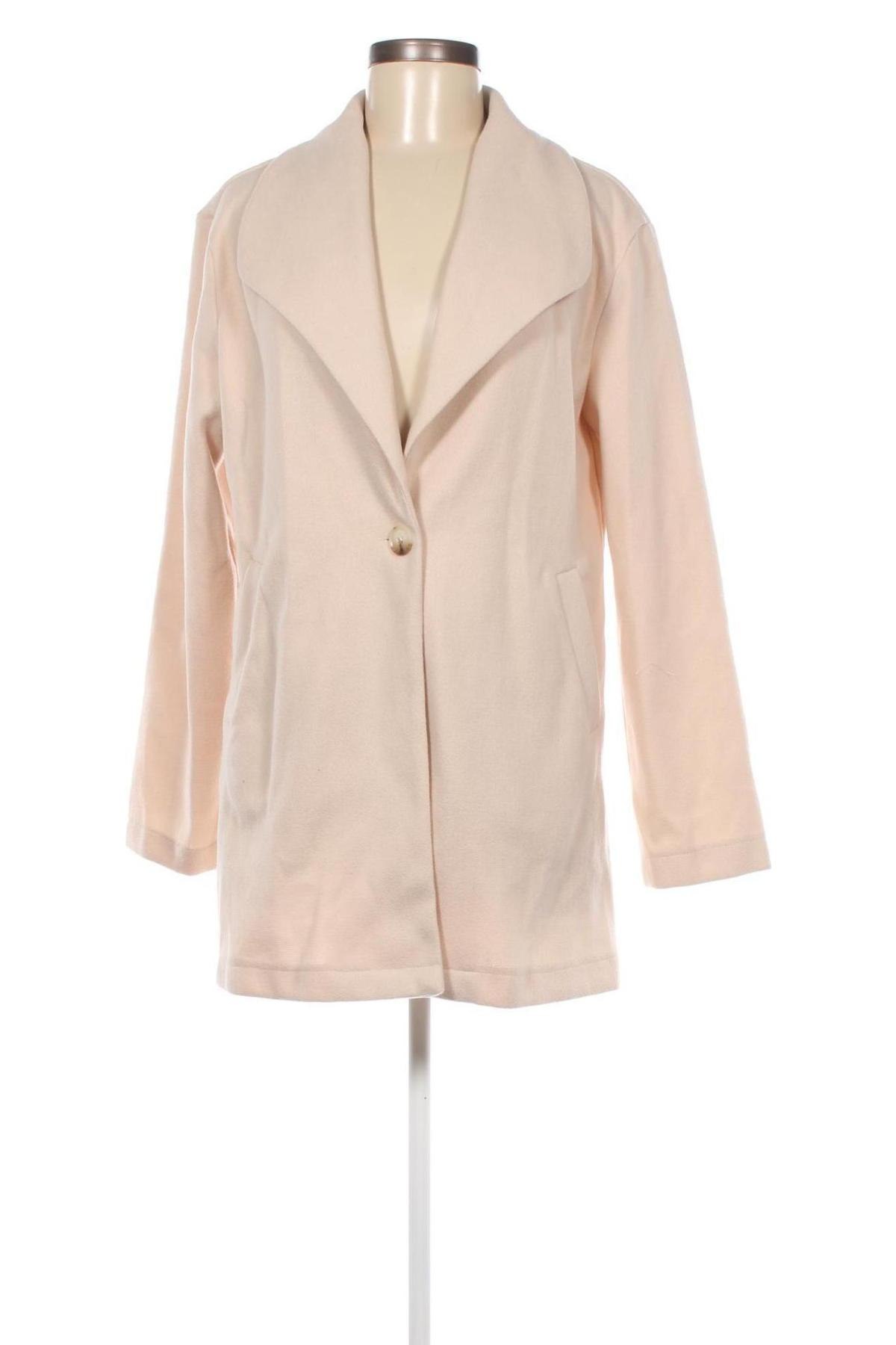 Dámsky kabát  SHEIN, Veľkosť S, Farba Béžová, Cena  18,20 €