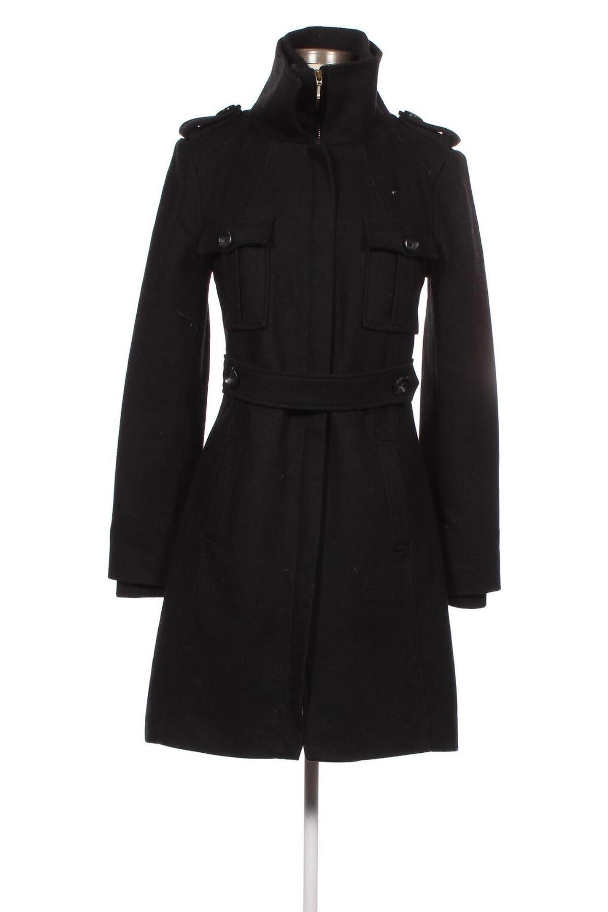 Γυναικείο παλτό Samsoe & Samsoe, Μέγεθος S, Χρώμα Μαύρο, Τιμή 71,75 €