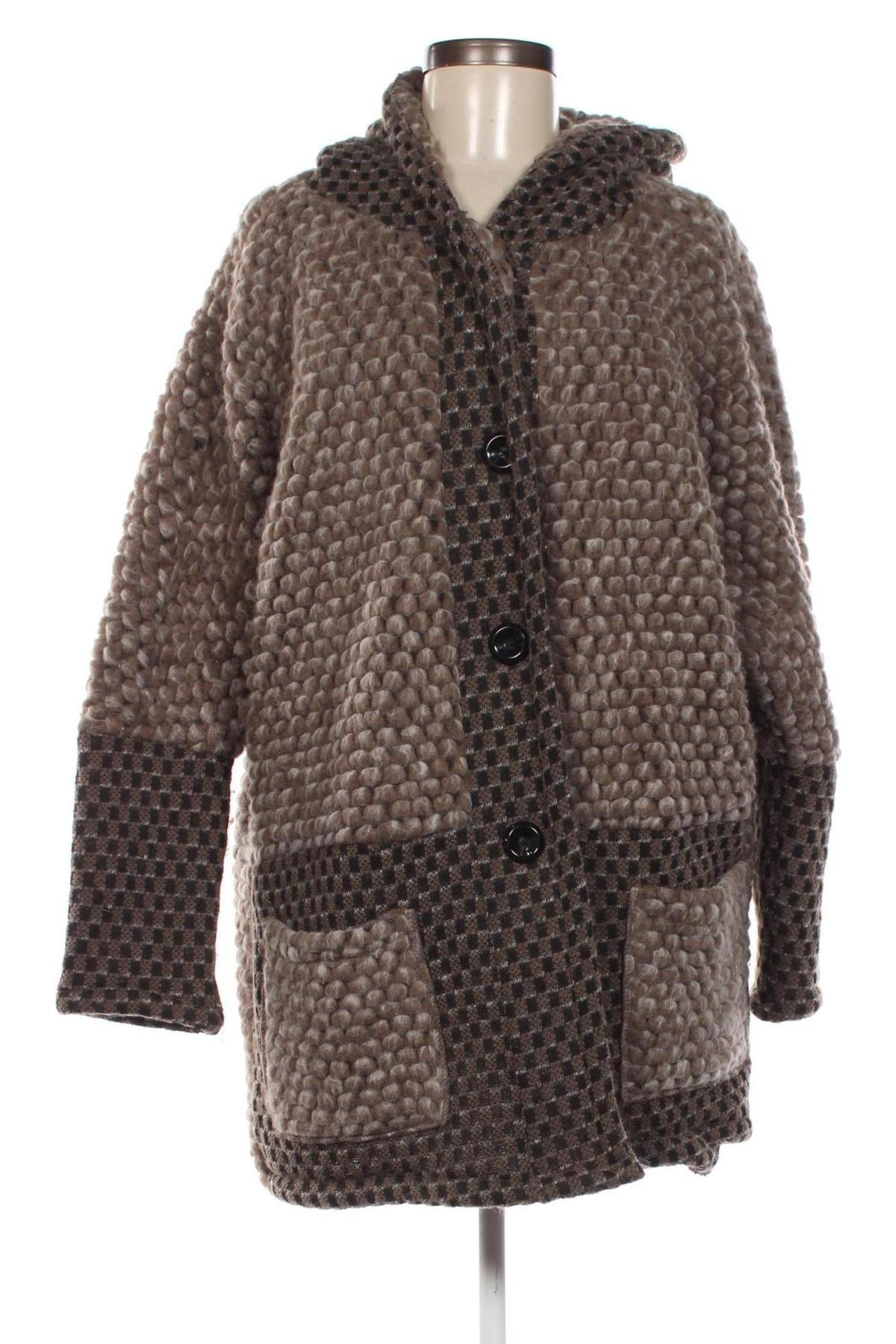 Γυναικείο παλτό Un Coeur en Ete, Μέγεθος L, Χρώμα Καφέ, Τιμή 26,16 €