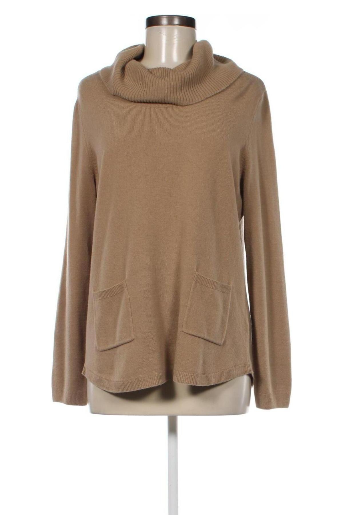 Дамски пуловер Helena Vera, Размер M, Цвят Кафяв, Цена 7,25 лв.