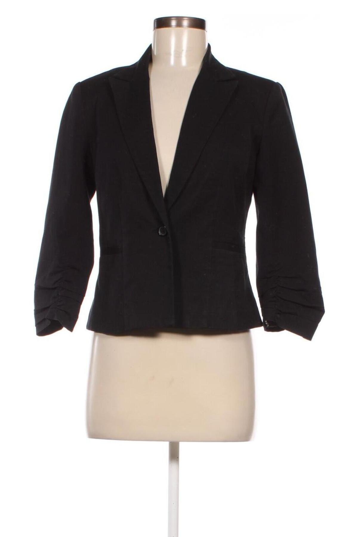 Γυναικείο σακάκι Gina Tricot, Μέγεθος S, Χρώμα Μαύρο, Τιμή 4,13 €