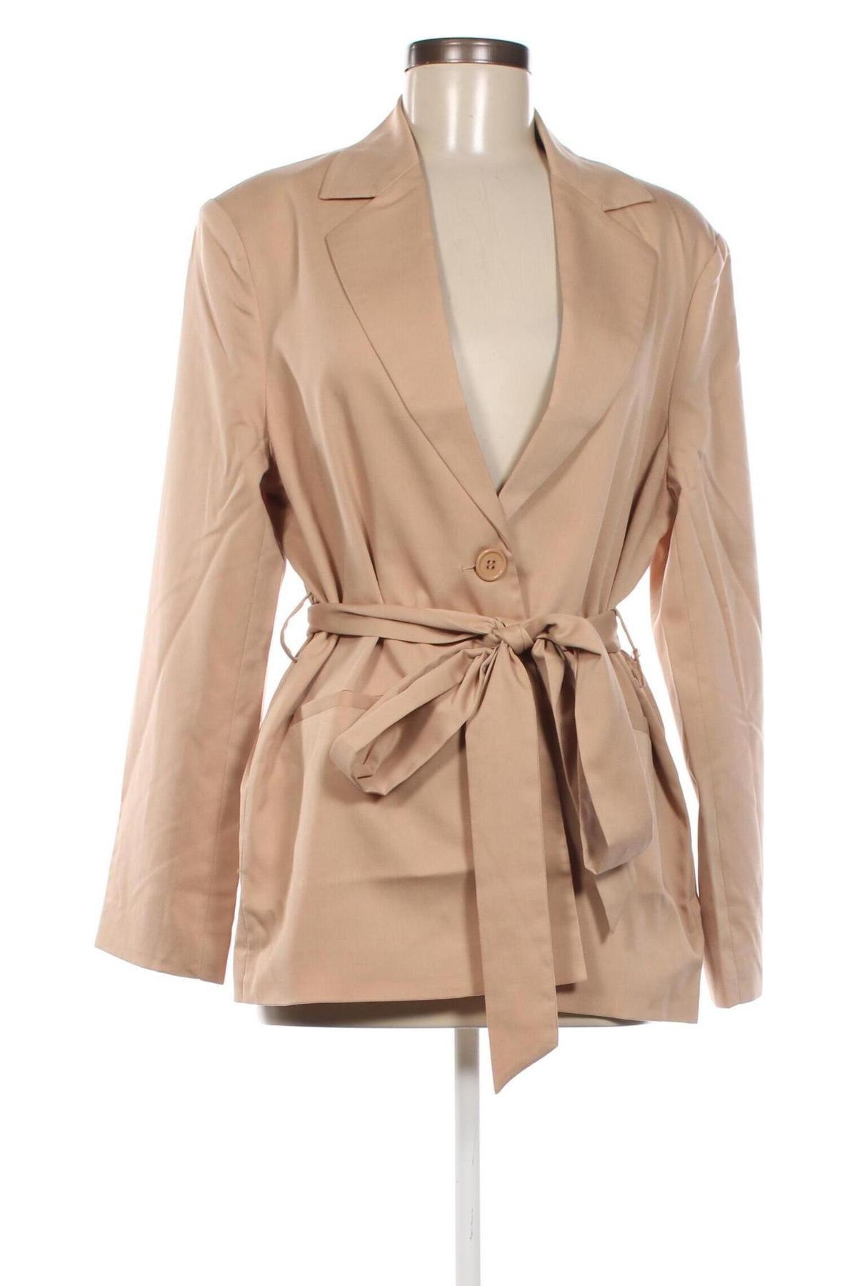 Damen Blazer NA-KD, Größe XXS, Farbe Beige, Preis 66,49 €