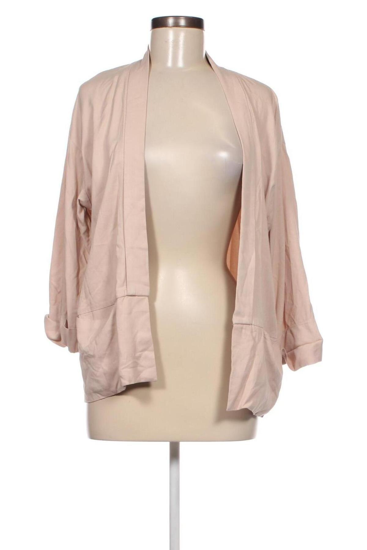 Damen Blazer Pull&Bear, Größe S, Farbe Beige, Preis € 1,99