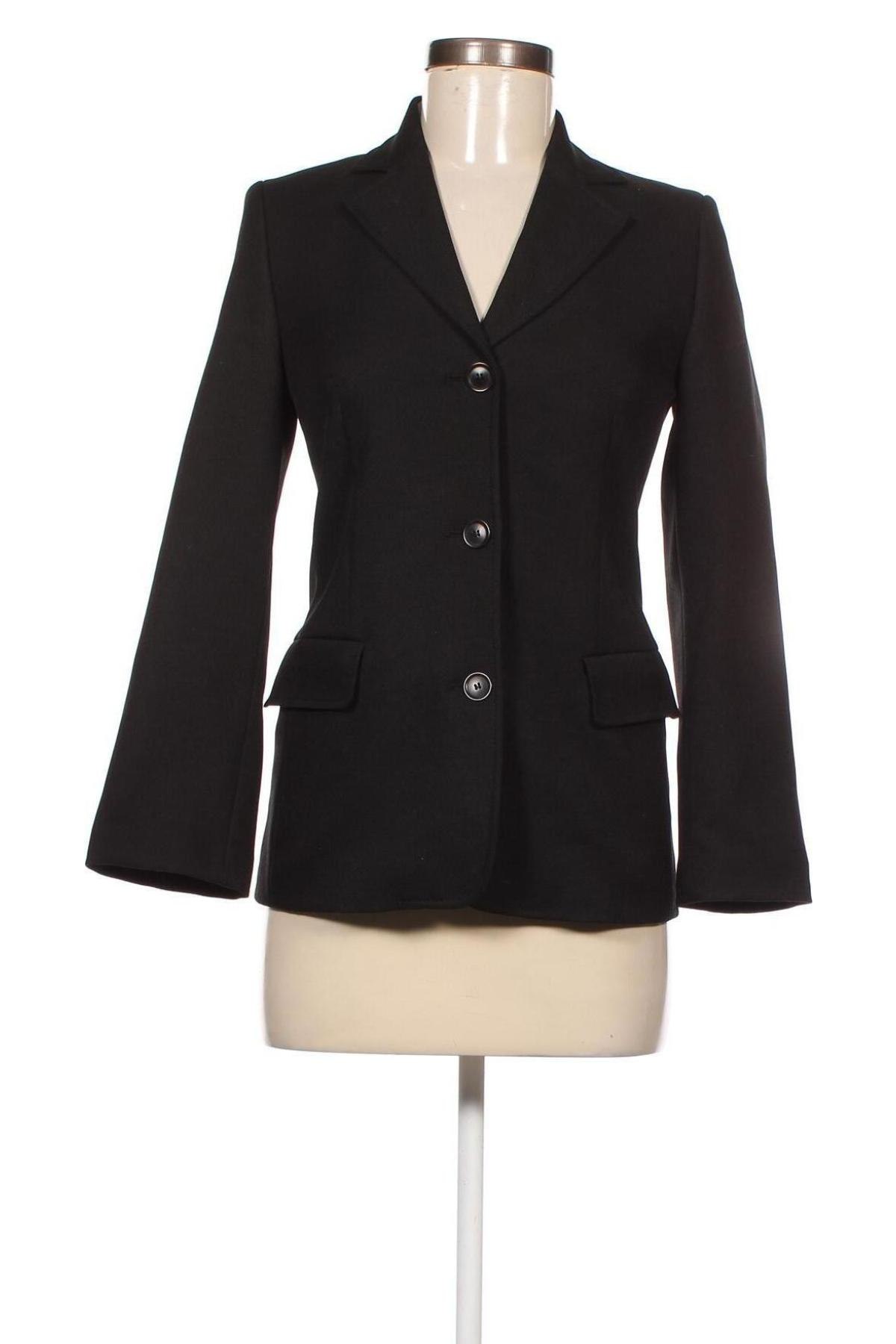 Дамско сако Stefanel, Размер M, Цвят Черен, Цена 14,16 лв.