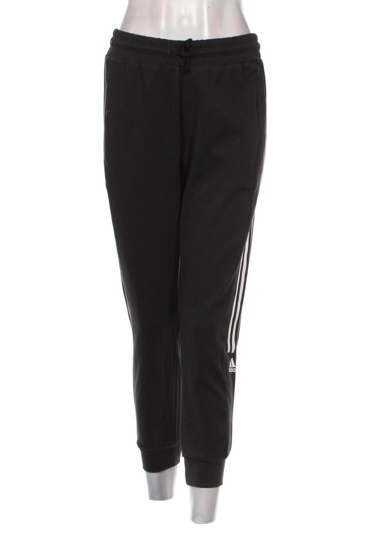 Pantaloni trening de femei Adidas, Mărime M, Culoare Negru, Preț 286,18 Lei