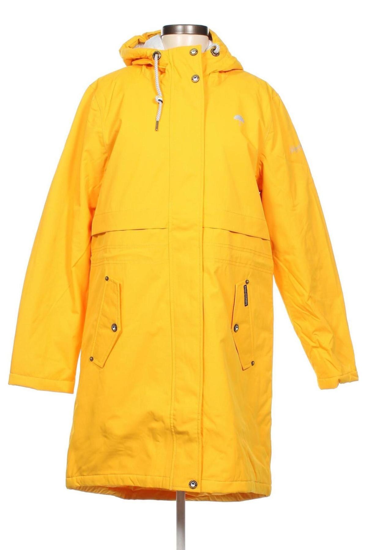 Γυναικείο μπουφάν Schmuddelwedda, Μέγεθος XL, Χρώμα Κίτρινο, Τιμή 22,52 €