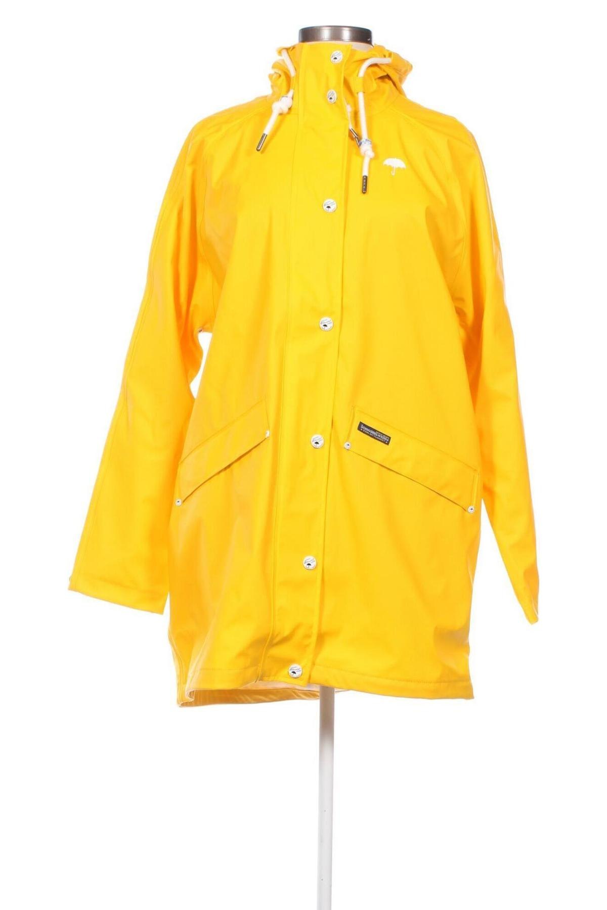 Γυναικείο μπουφάν Schmuddelwedda, Μέγεθος XS, Χρώμα Κίτρινο, Τιμή 21,11 €
