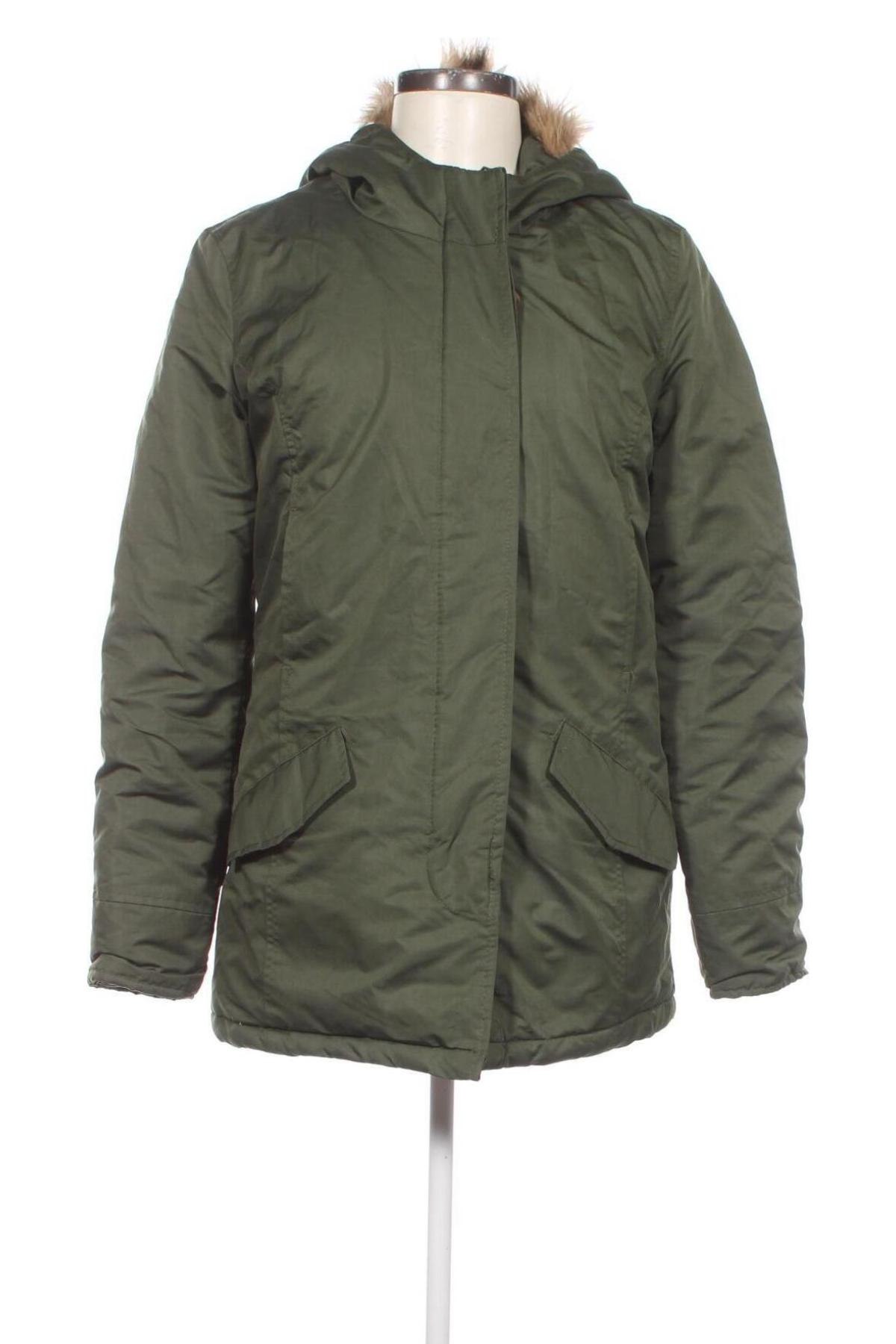 Γυναικείο μπουφάν Terranova, Μέγεθος S, Χρώμα Πράσινο, Τιμή 12,56 €