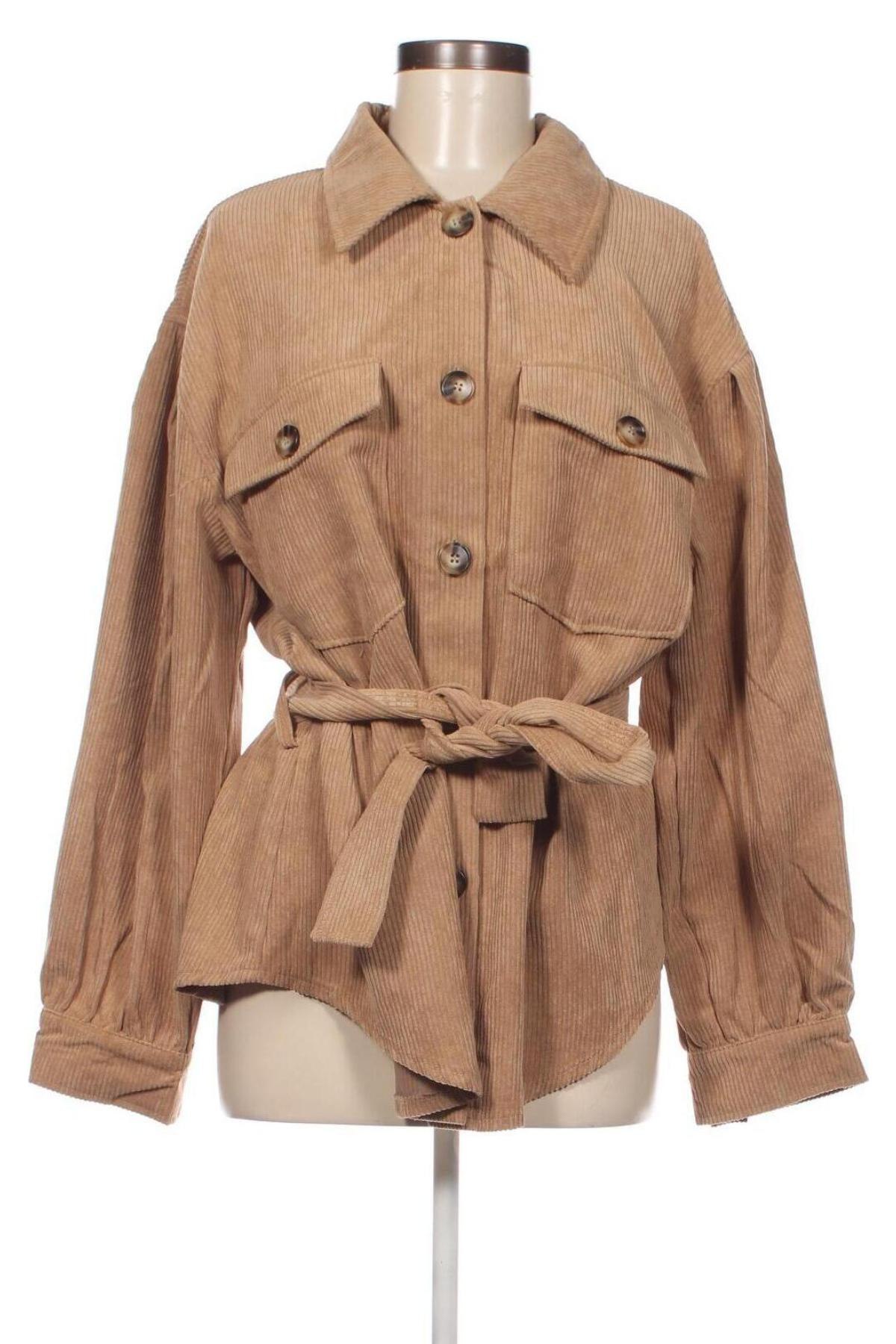 Γυναικείο μπουφάν VILA, Μέγεθος XL, Χρώμα  Μπέζ, Τιμή 13,95 €