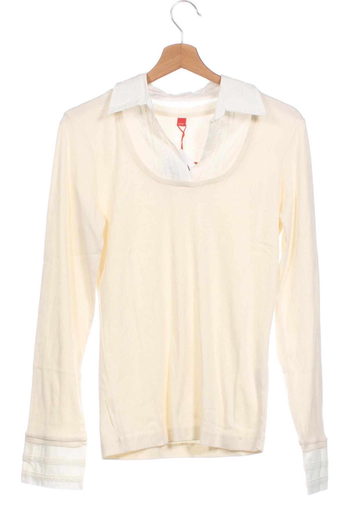 Kinder Shirt Esprit, Größe 14-15y/ 168-170 cm, Farbe Ecru, Preis € 13,68