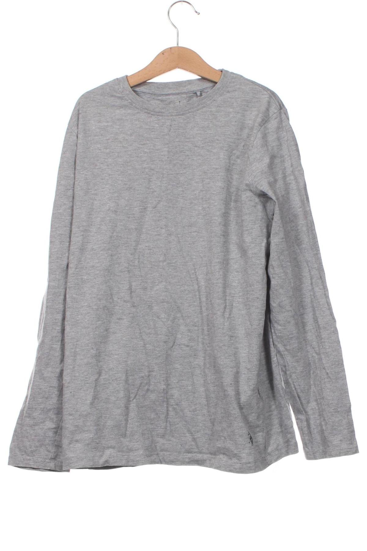 Kinder Shirt U.S. Polo Assn., Größe 12-13y/ 158-164 cm, Farbe Grau, Preis 6,24 €