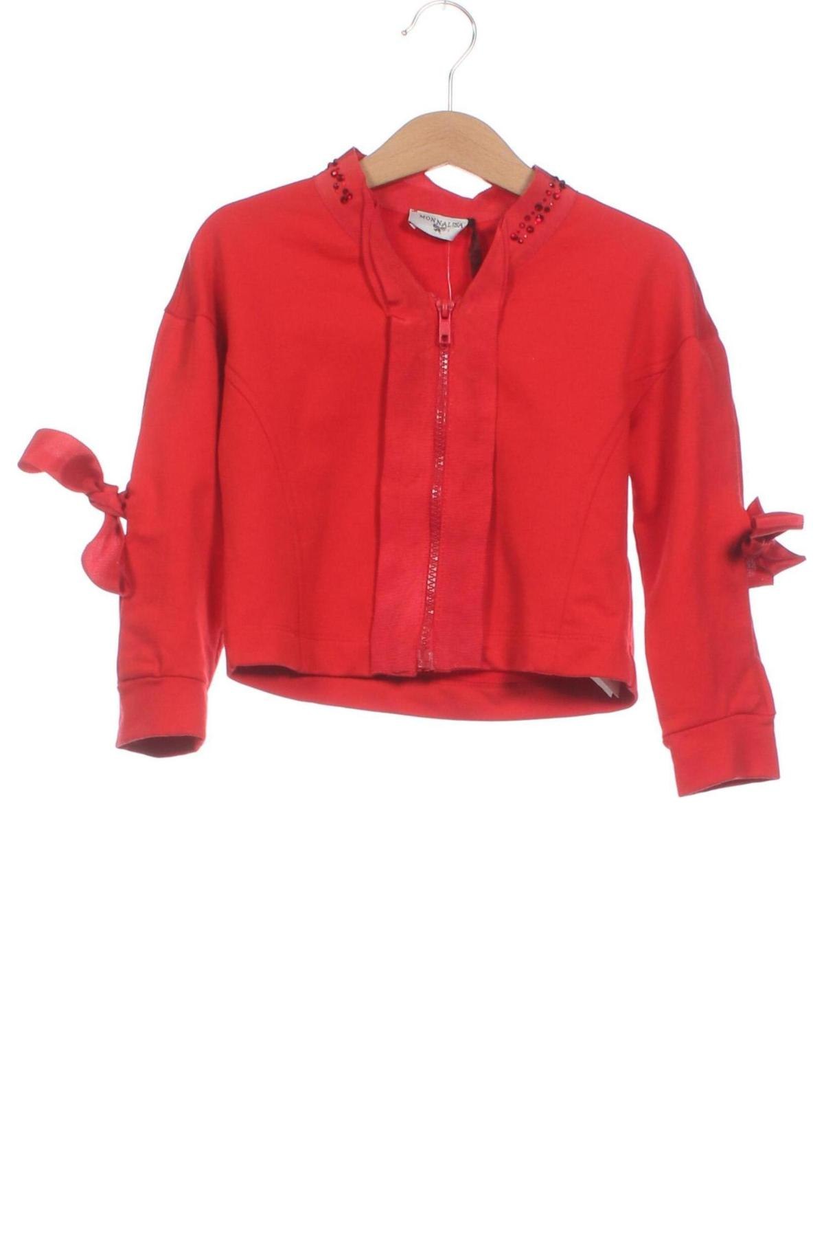 Kinder Strickjacke Monnalisa, Größe 3-4y/ 104-110 cm, Farbe Rot, Preis 87,11 €