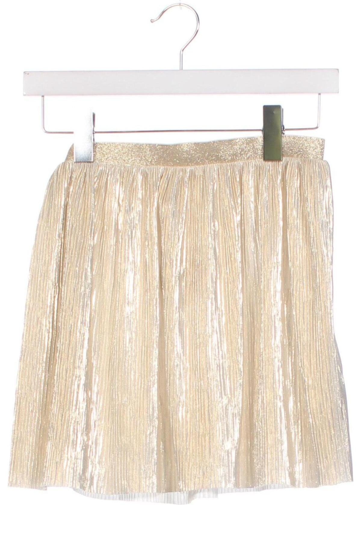 Παιδική φούστα Tg, Μέγεθος 15-18y/ 170-176 εκ., Χρώμα Χρυσαφί, Τιμή 4,75 €