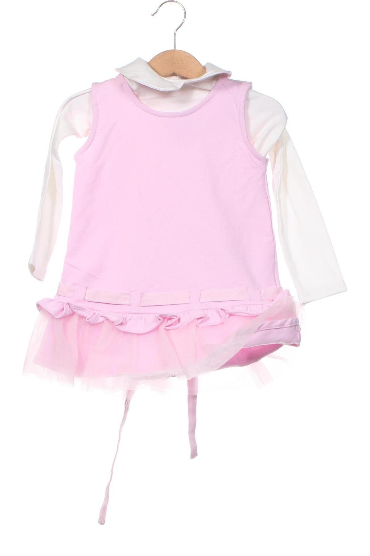 Детска рокля Fun & Fun, Размер 18-24m/ 86-98 см, Цвят Розов, Цена 89,00 лв.