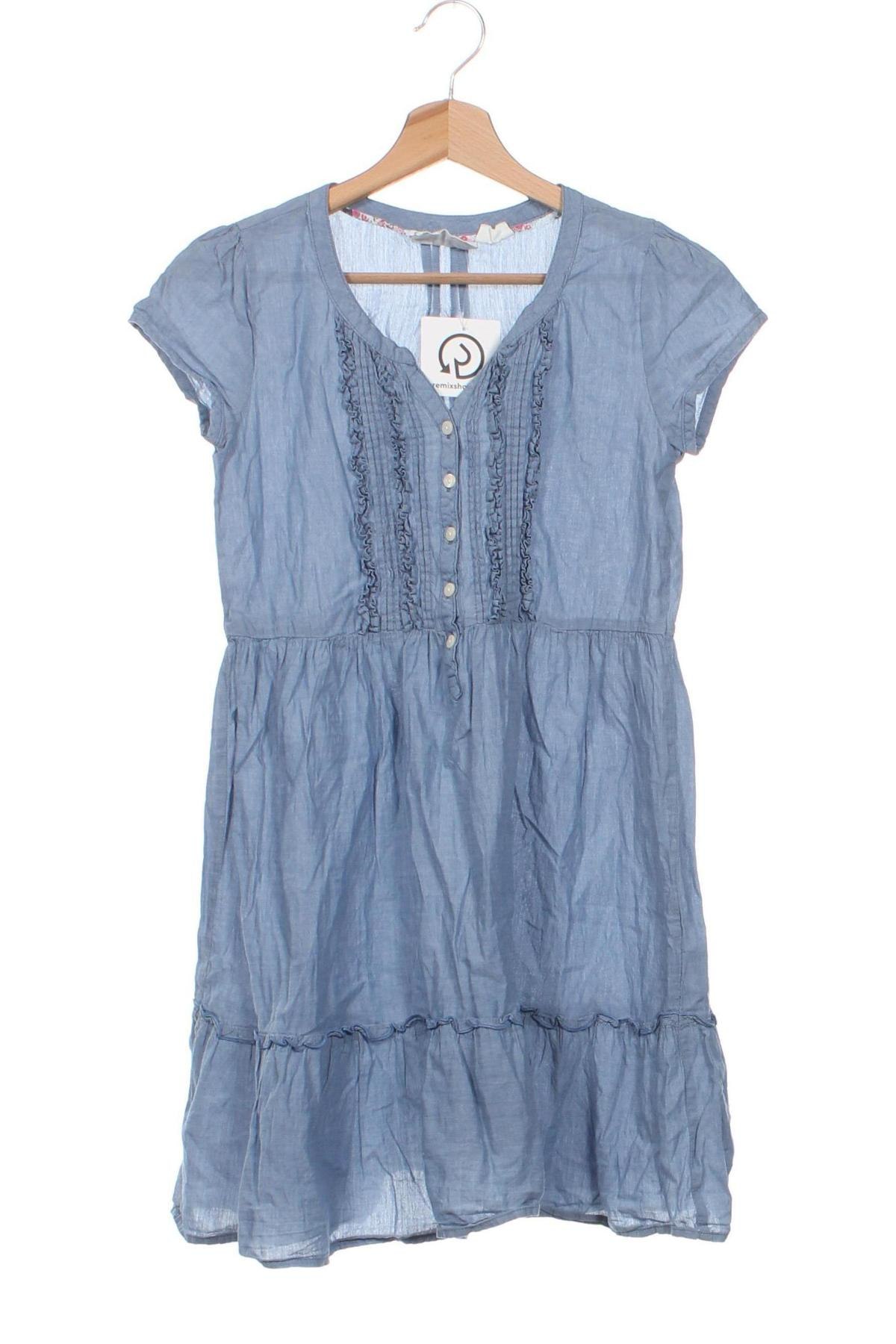 Dětské šaty  H&M L.O.G.G., Velikost 11-12y/ 152-158 cm, Barva Modrá, Cena  383,00 Kč