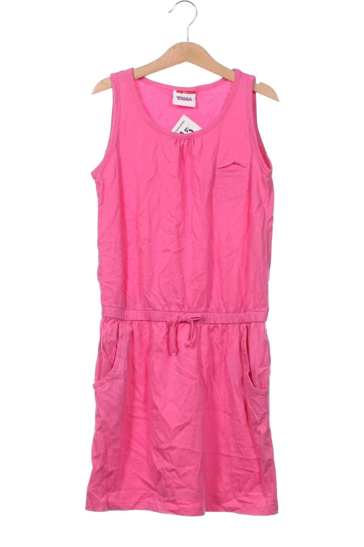 Rochie pentru copii Yigga, Mărime 10-11y/ 146-152 cm, Culoare Roz, Preț 47,52 Lei