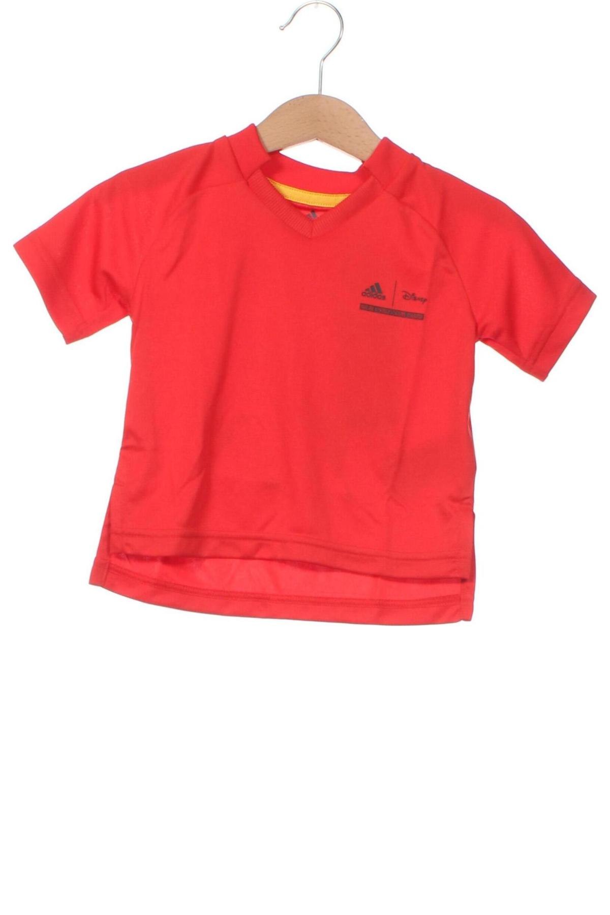 Παιδικό μπλουζάκι Adidas, Μέγεθος 18-24m/ 86-98 εκ., Χρώμα Κόκκινο, Τιμή 6,82 €
