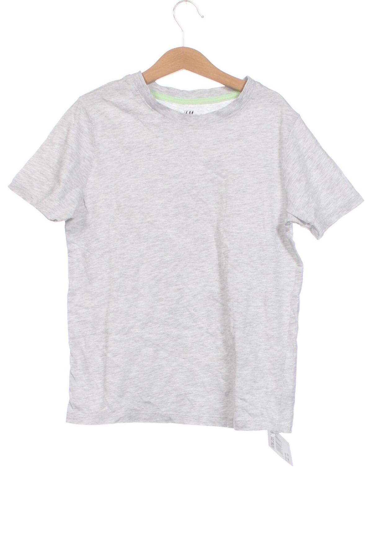 Tricou pentru copii H&M, Mărime 8-9y/ 134-140 cm, Culoare Gri, Preț 25,00 Lei