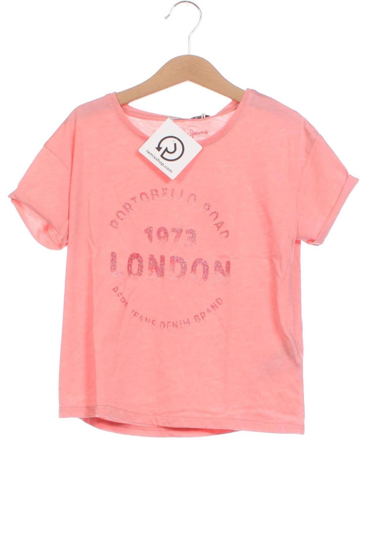 Παιδικό μπλουζάκι Pepe Jeans, Μέγεθος 7-8y/ 128-134 εκ., Χρώμα Ρόζ , Τιμή 11,56 €
