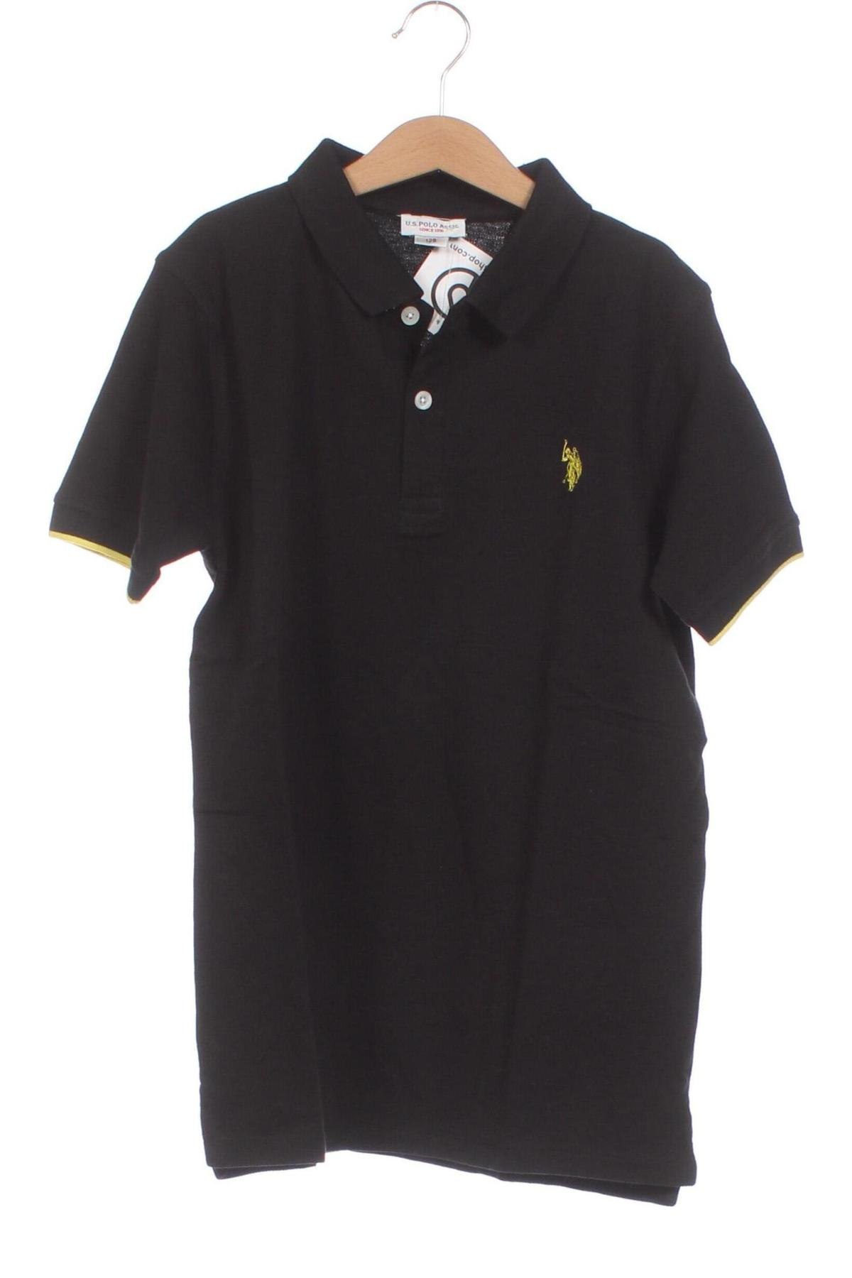 Dziecięcy T-shirt U.S. Polo Assn., Rozmiar 11-12y/ 152-158 cm, Kolor Czarny, Cena 48,43 zł