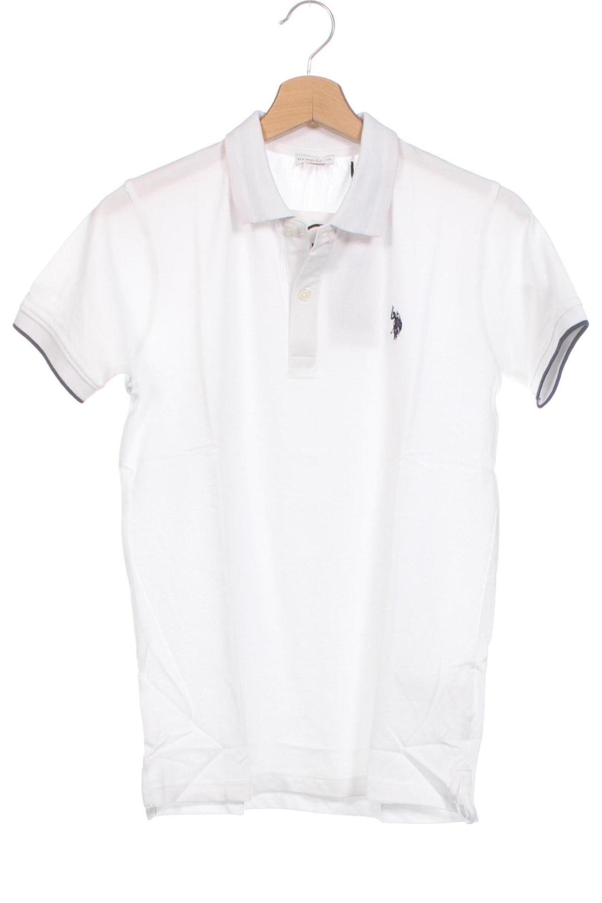 Παιδικό μπλουζάκι U.S. Polo Assn., Μέγεθος 13-14y/ 164-168 εκ., Χρώμα Λευκό, Τιμή 34,61 €