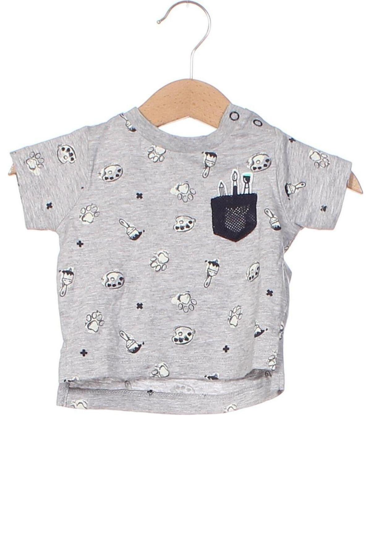 Παιδικό μπλουζάκι iDo By Miniconf, Μέγεθος 2-3m/ 56-62 εκ., Χρώμα Γκρί, Τιμή 14,95 €