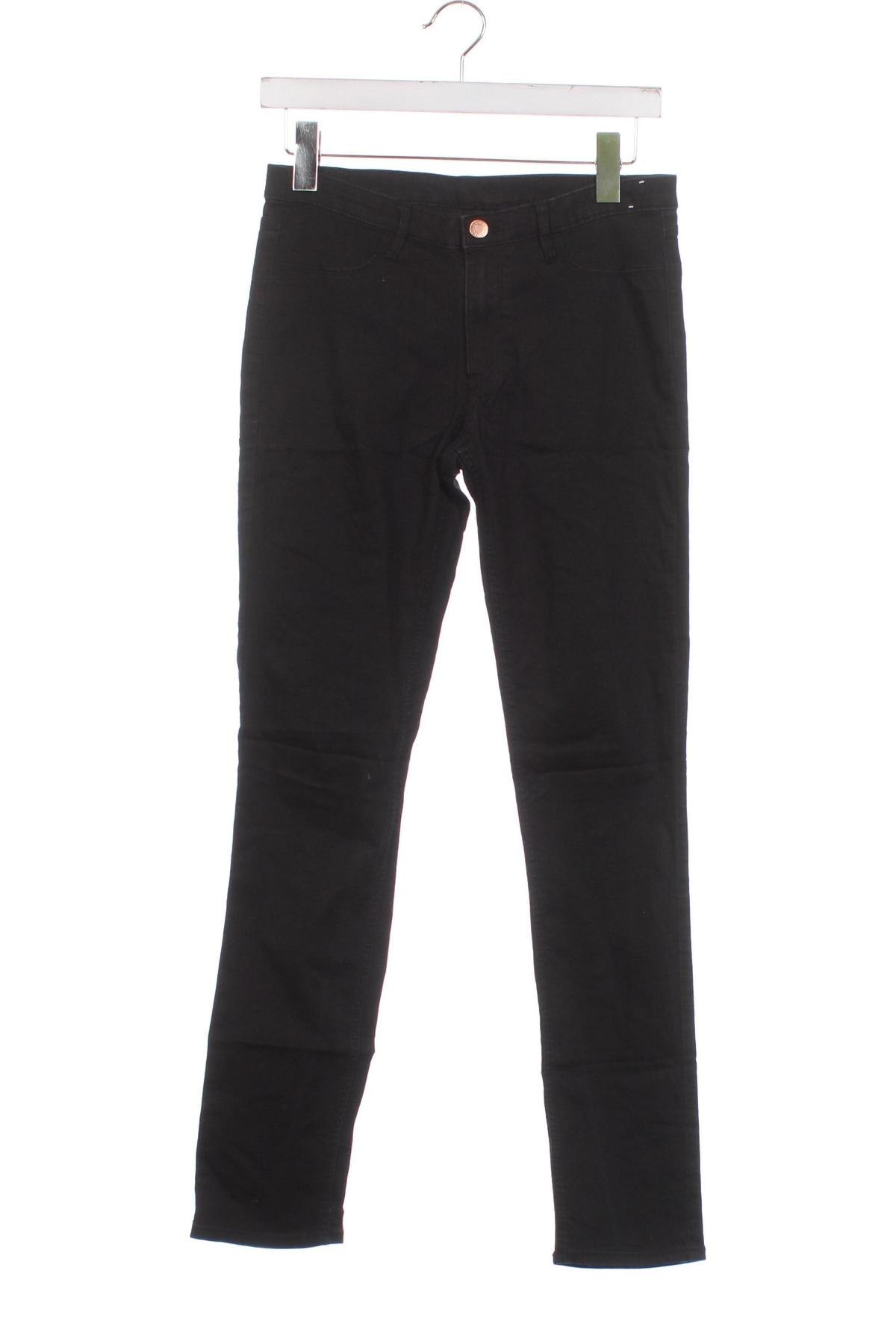Dětské džíny  H&M, Velikost 14-15y/ 168-170 cm, Barva Černá, Cena  138,00 Kč