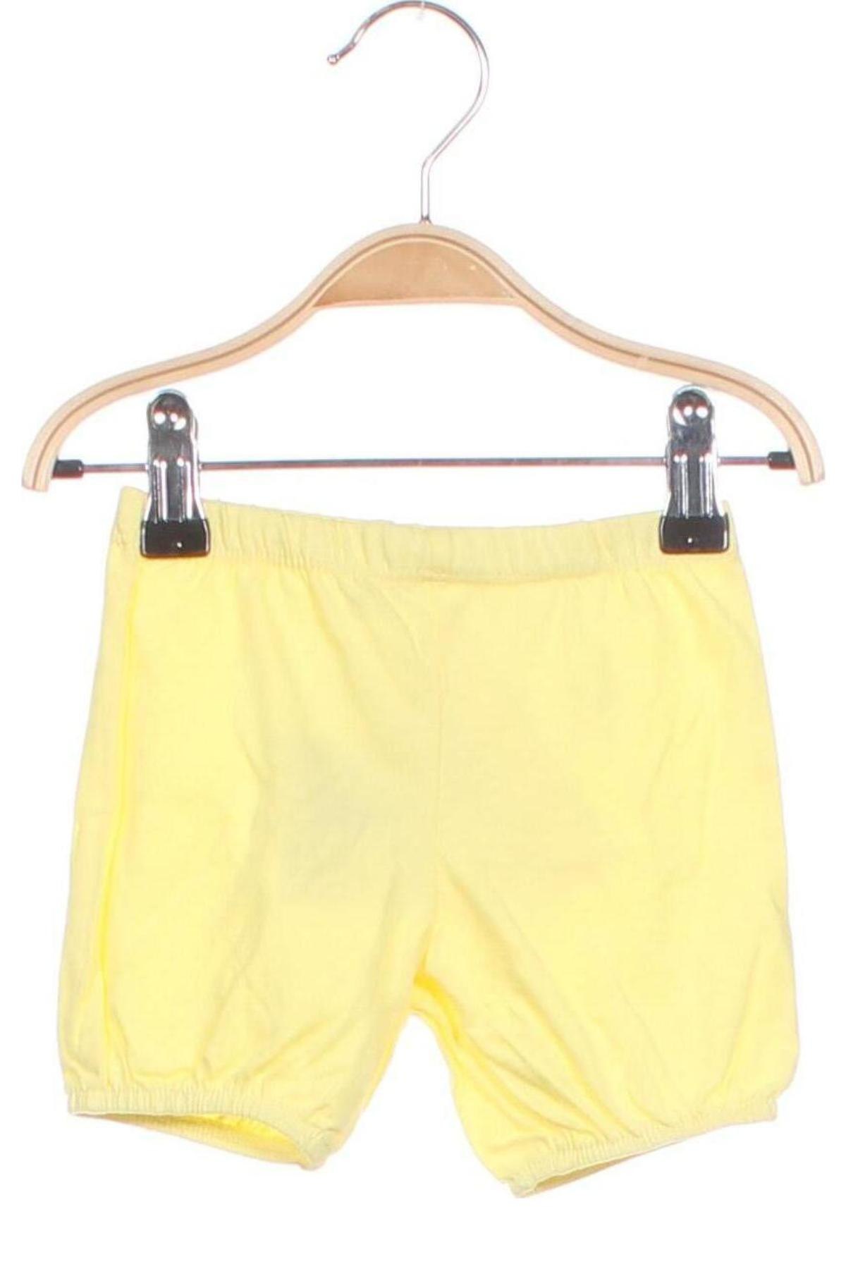 Παιδικό κοντό παντελόνι Grain De Ble, Μέγεθος 3-6m/ 62-68 εκ., Χρώμα Κίτρινο, Τιμή 3,79 €
