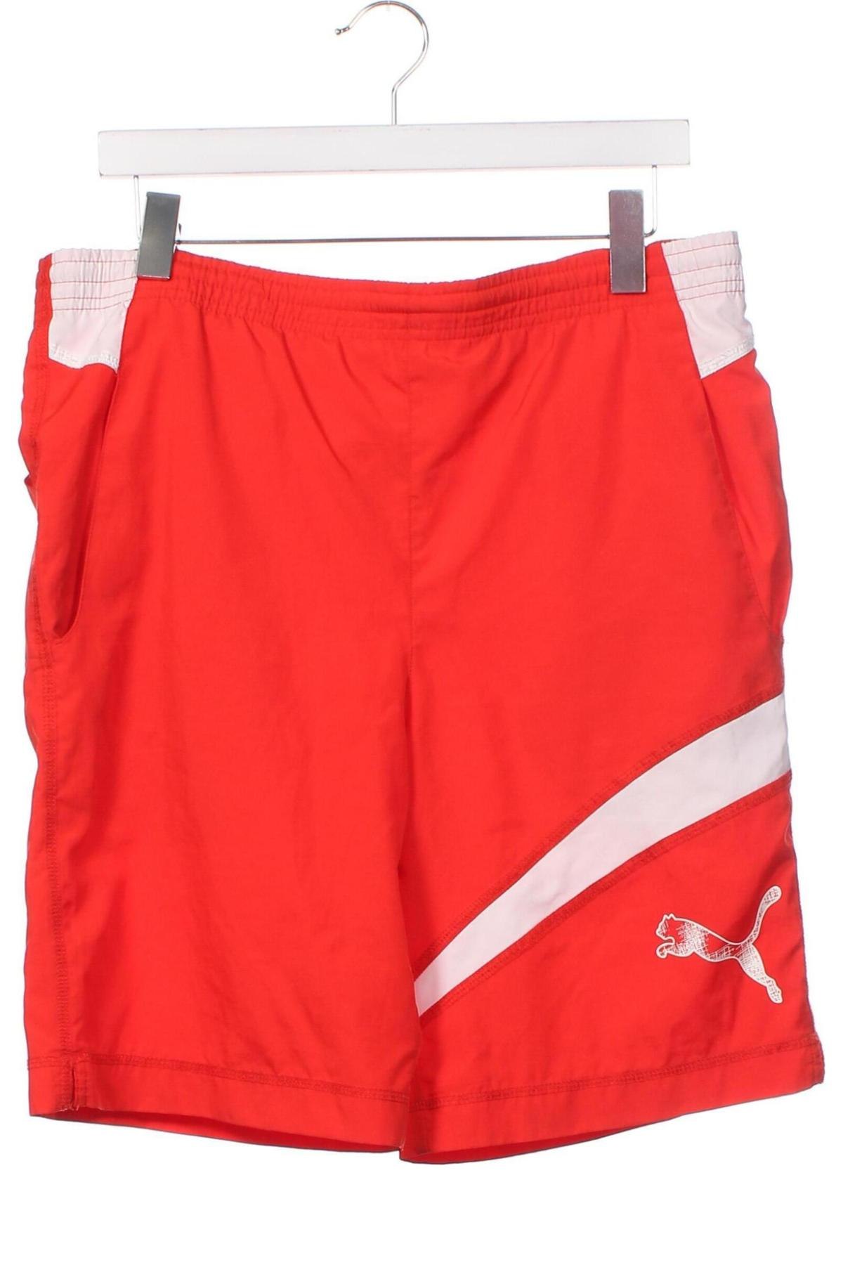 Detské krátke nohavice  PUMA, Veľkosť 13-14y/ 164-168 cm, Farba Červená, Cena  16,44 €