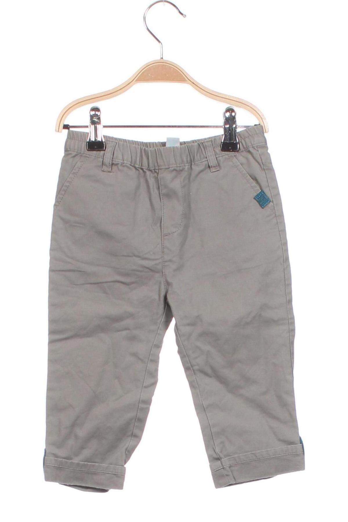 Pantaloni pentru copii Obaibi, Mărime 12-18m/ 80-86 cm, Culoare Gri, Preț 66,33 Lei
