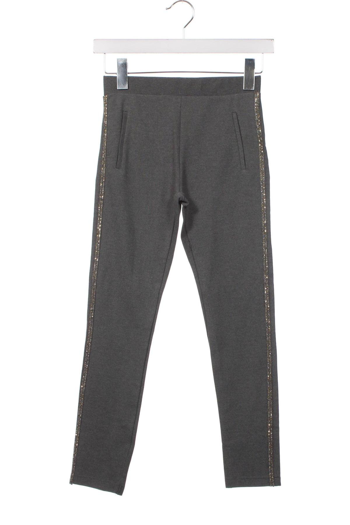 Pantaloni pentru copii Zara, Mărime 10-11y/ 146-152 cm, Culoare Gri, Preț 71,82 Lei