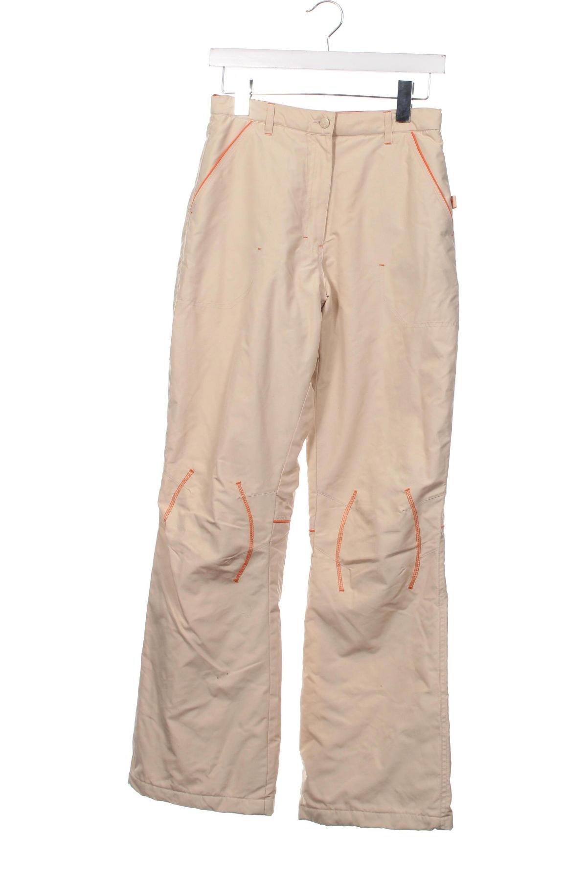 Детски панталон за зимни спортове Pocopiano, Размер 13-14y/ 164-168 см, Цвят Бежов, Цена 12,60 лв.