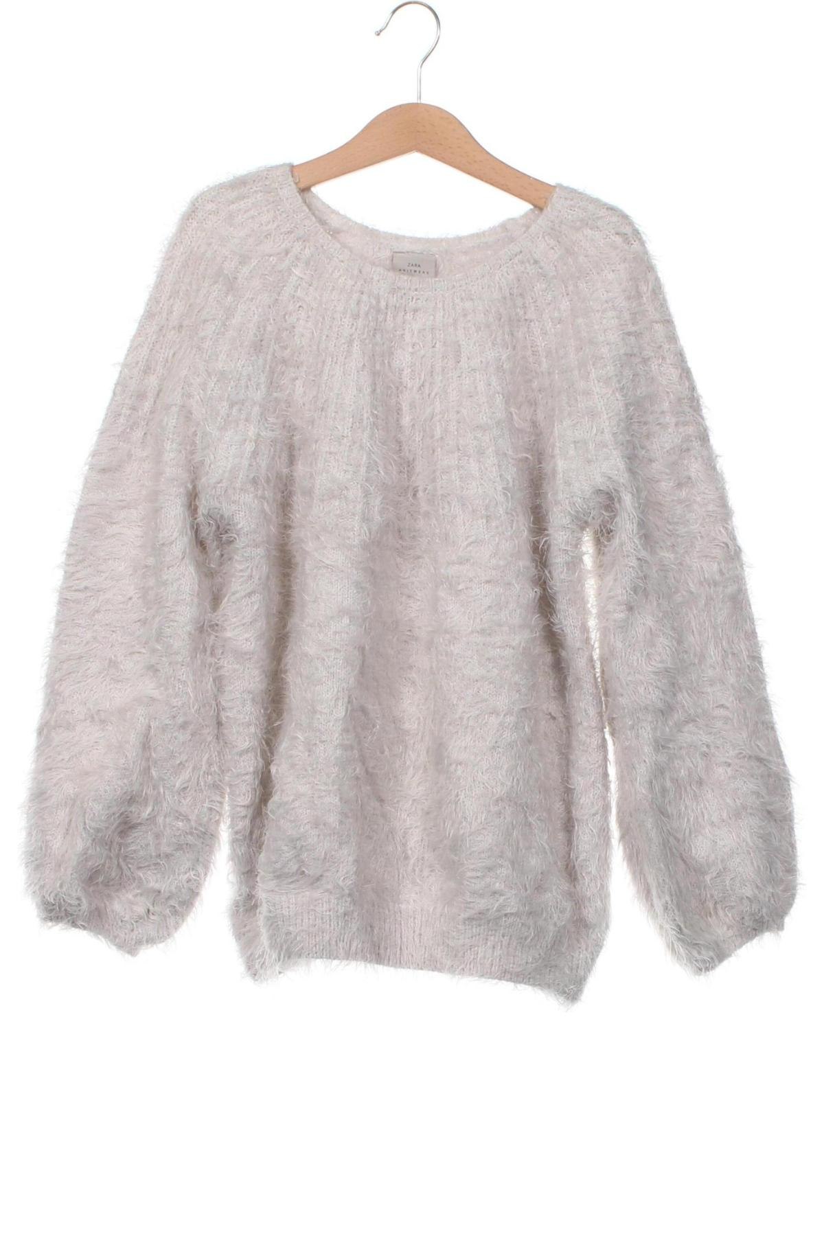 Παιδικό πουλόβερ Zara Knitwear, Μέγεθος 12-13y/ 158-164 εκ., Χρώμα Γκρί, Τιμή 7,79 €