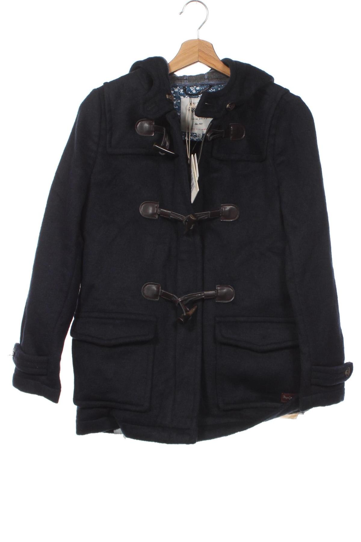 Detský kabát  Pepe Jeans, Veľkosť 13-14y/ 164-168 cm, Farba Modrá, Cena  34,67 €