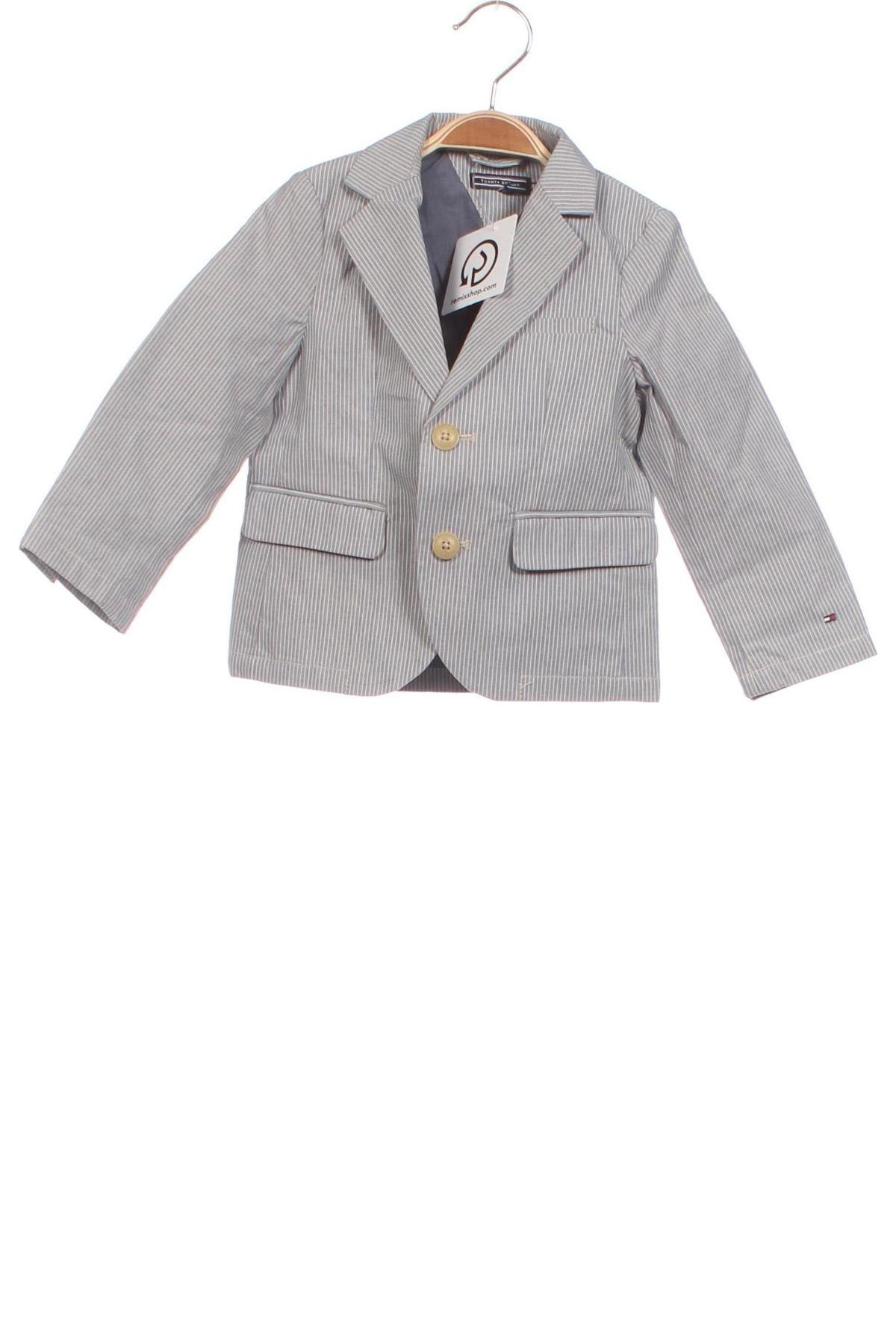 Kindersakko Tommy Hilfiger, Größe 12-18m/ 80-86 cm, Farbe Grau, Preis 97,42 €