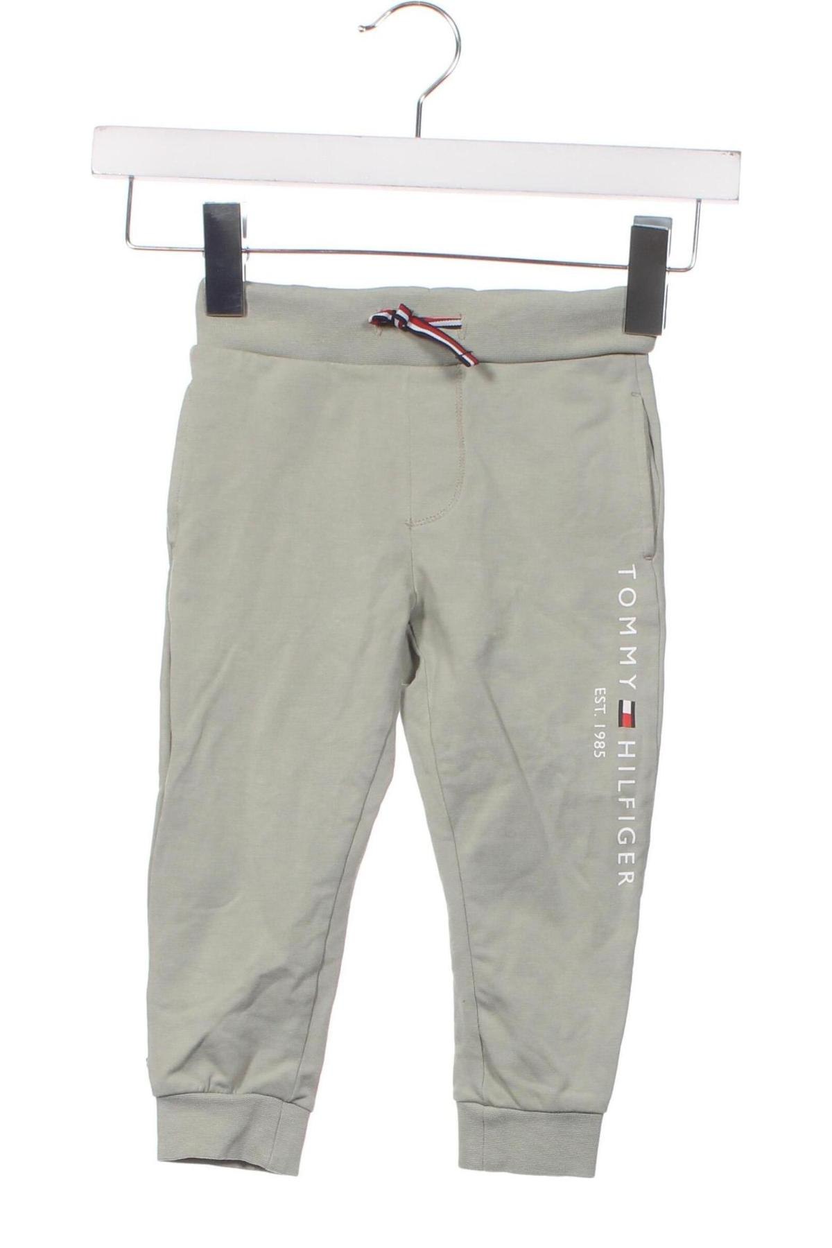Pantaloni de trening, pentru copii Tommy Hilfiger, Mărime 12-18m/ 80-86 cm, Culoare Verde, Preț 140,53 Lei