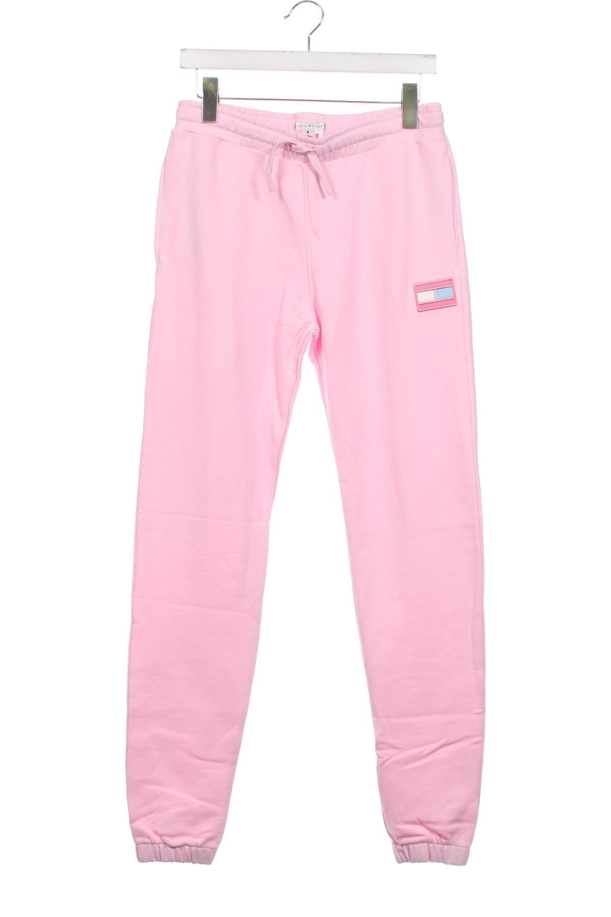 Pantaloni de trening, pentru copii Tommy Hilfiger, Mărime 15-18y/ 170-176 cm, Culoare Roz, Preț 365,79 Lei