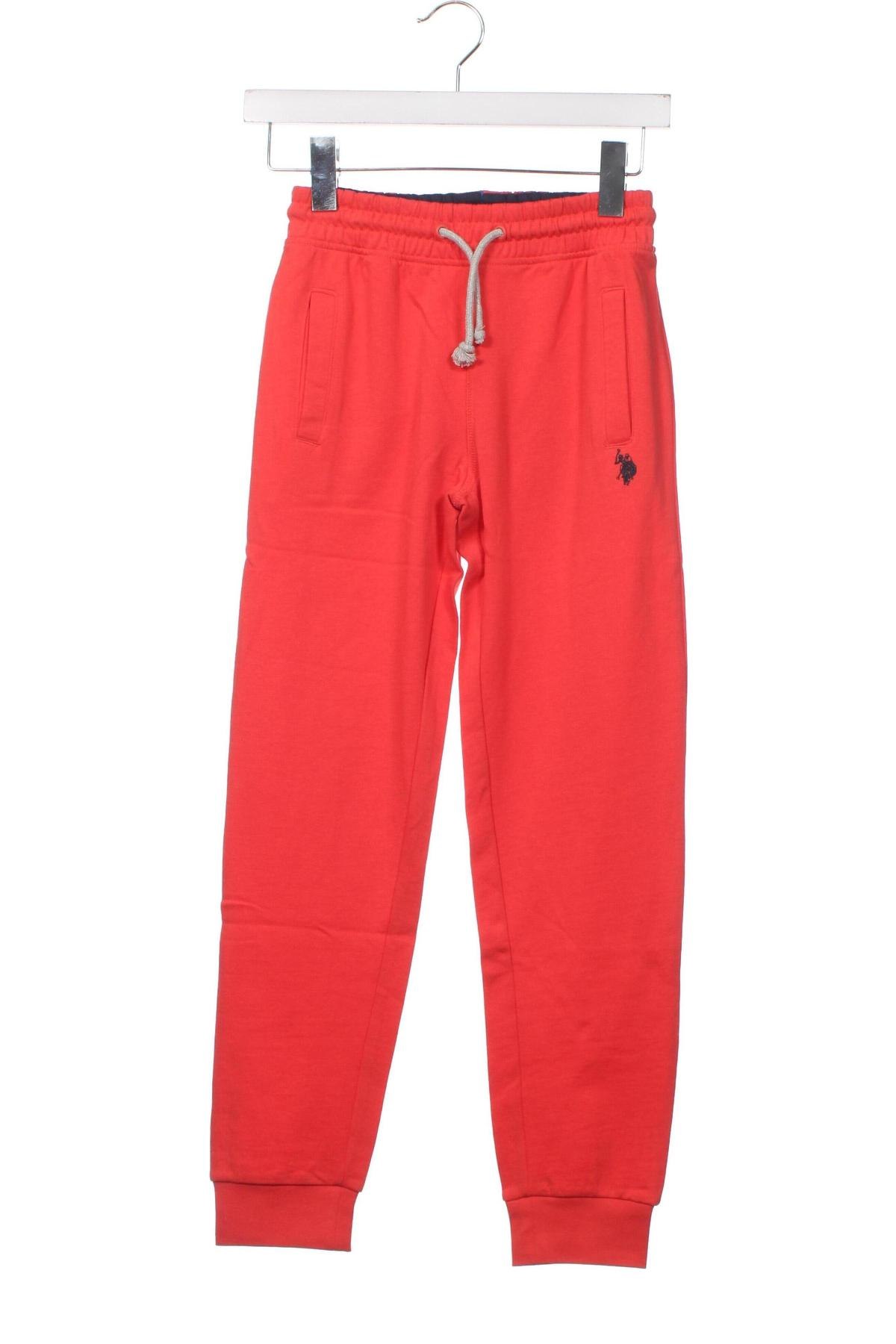Pantaloni de trening, pentru copii U.S. Polo Assn., Mărime 10-11y/ 146-152 cm, Culoare Roșu, Preț 93,95 Lei