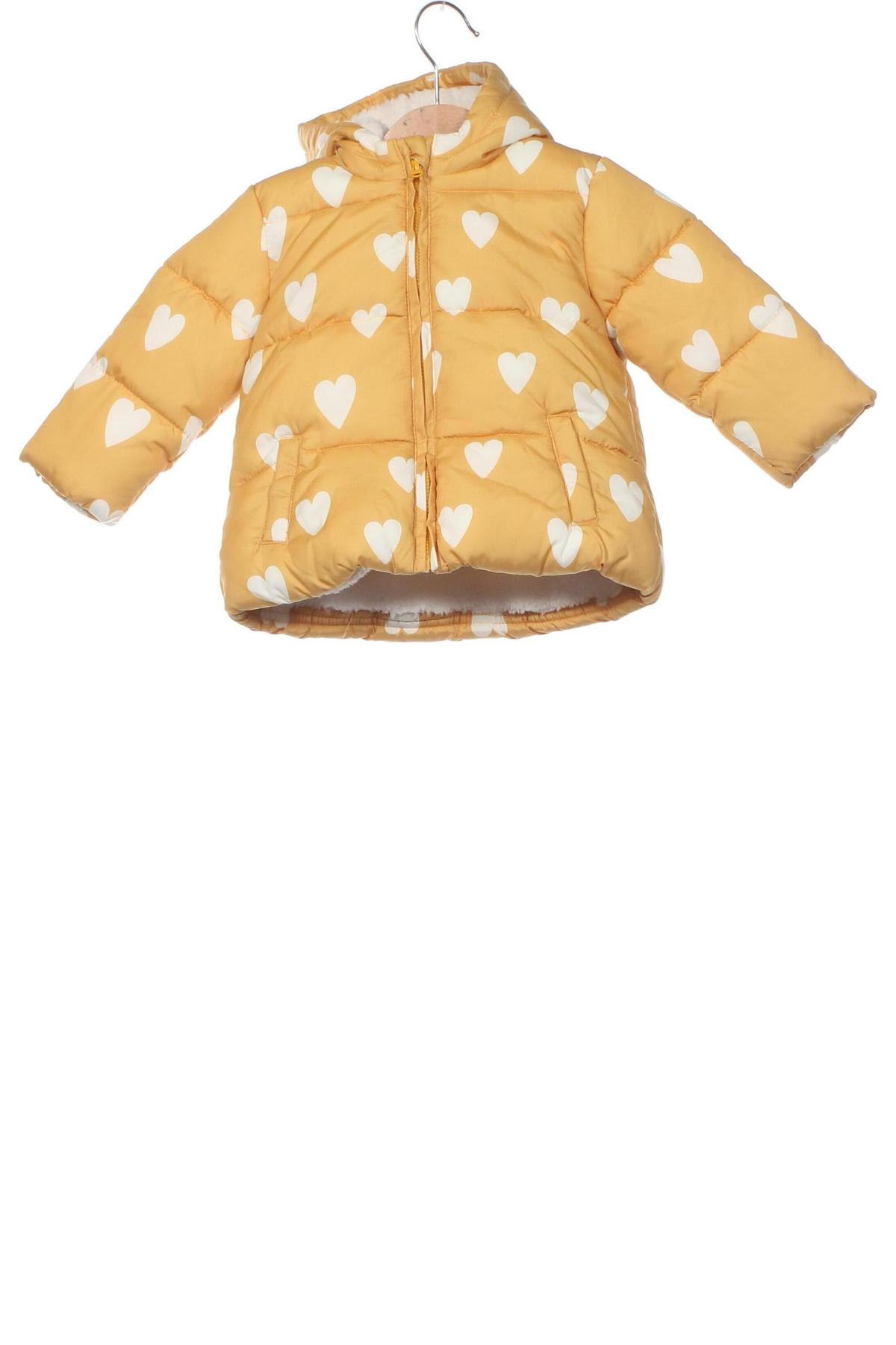 Dětská bunda  F&F, Velikost 3-6m/ 62-68 cm, Barva Žlutá, Cena  229,00 Kč