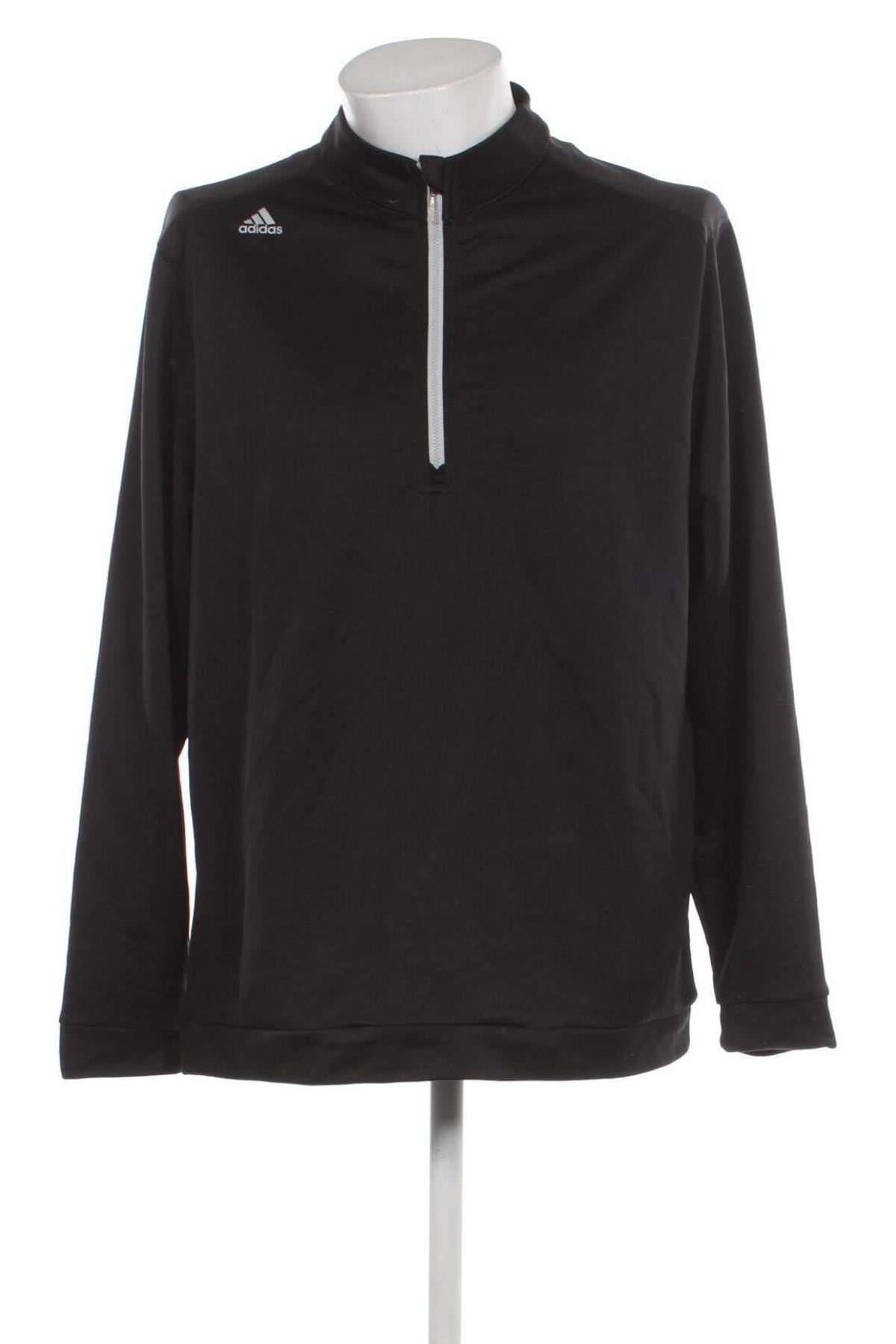 Ανδρική μπλούζα Adidas, Μέγεθος XL, Χρώμα Μαύρο, Τιμή 18,93 €