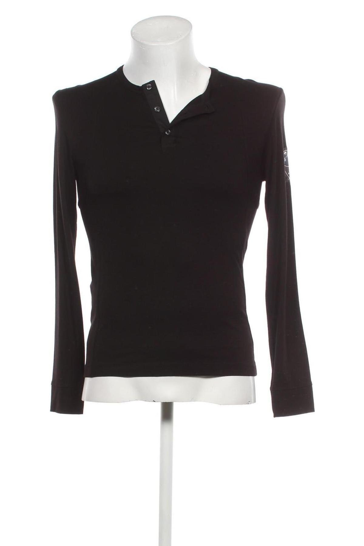 Ανδρική μπλούζα Bikkembergs, Μέγεθος M, Χρώμα Μαύρο, Τιμή 70,10 €