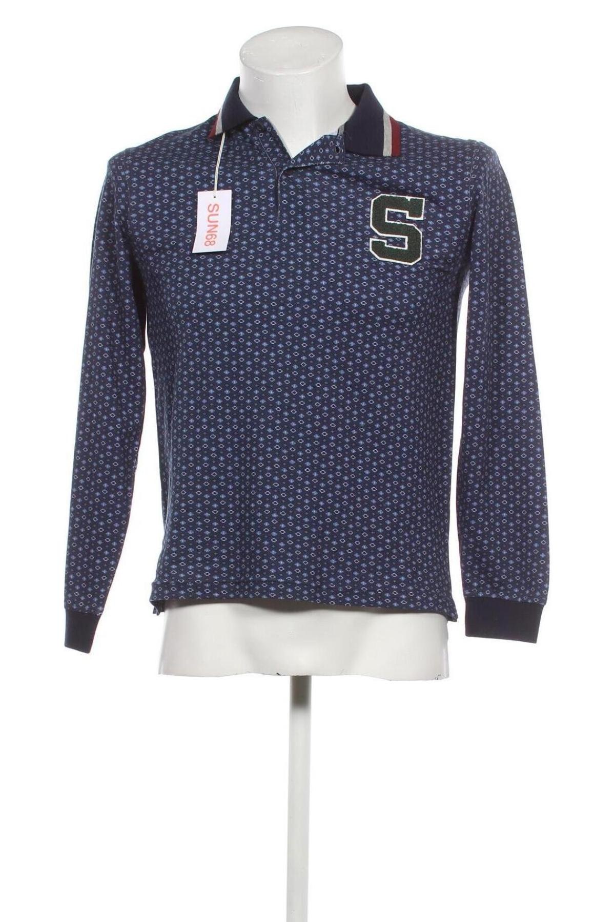 Herren Shirt SUN68, Größe S, Farbe Blau, Preis 13,15 €