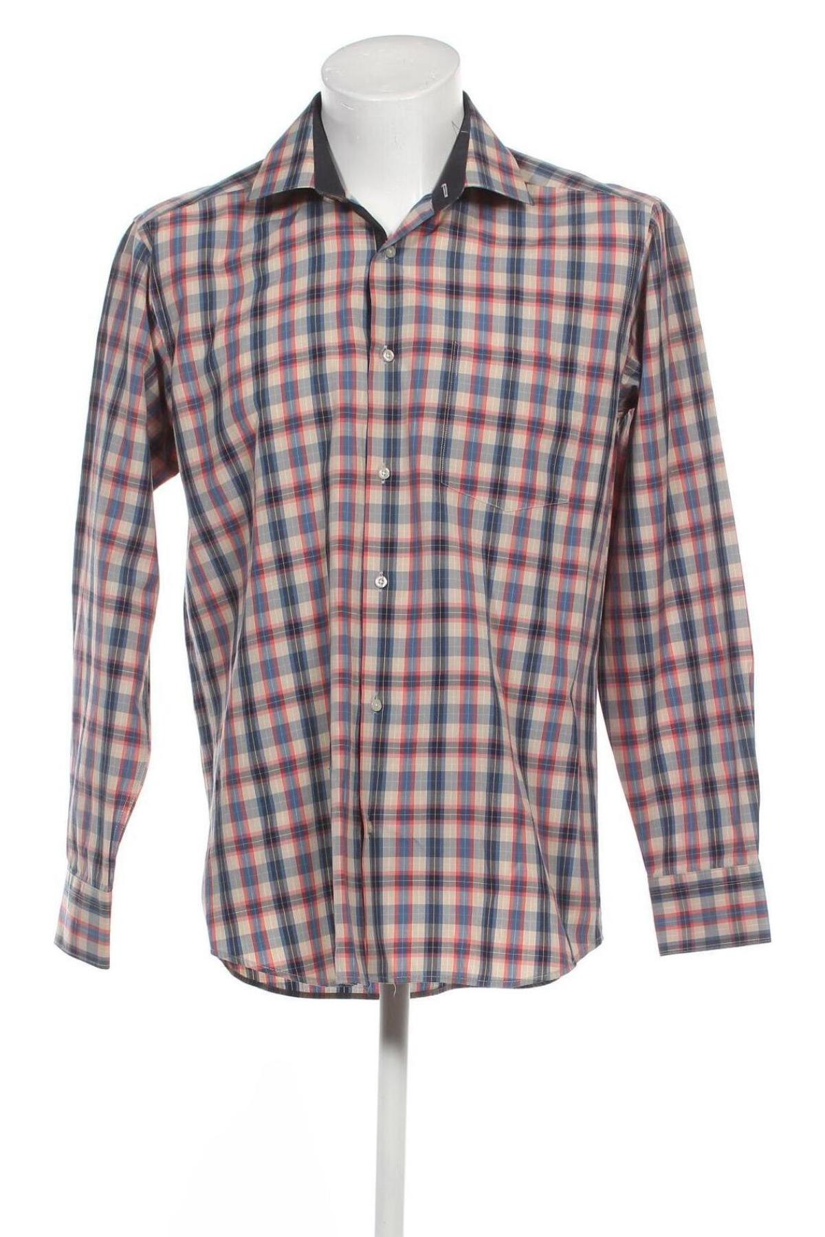Мъжка риза, Размер L, Цвят Многоцветен, Цена 7,25 лв.