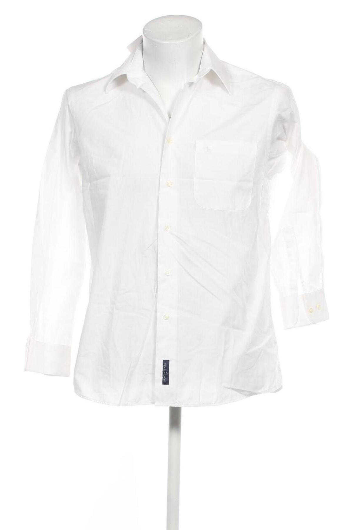 Ανδρικό πουκάμισο Daniel Hechter, Μέγεθος S, Χρώμα Λευκό, Τιμή 33,40 €