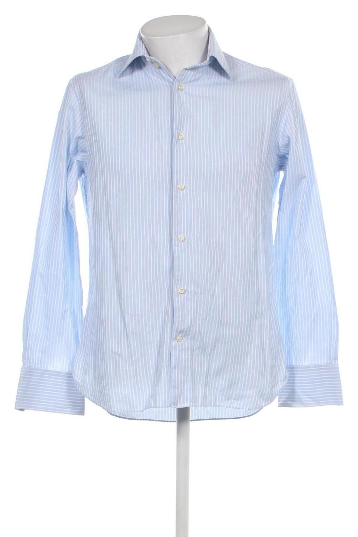 Herrenhemd Eredi Pisano, Größe M, Farbe Blau, Preis 82,81 €