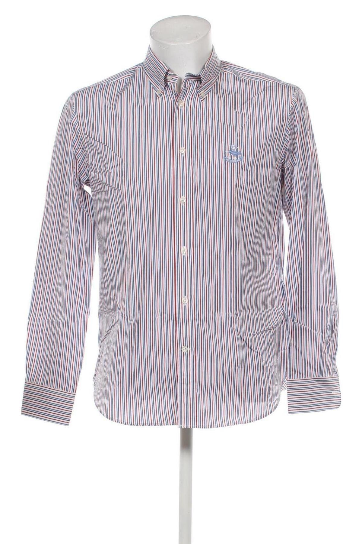 Мъжка риза Faconnable, Размер M, Цвят Многоцветен, Цена 85,57 лв.