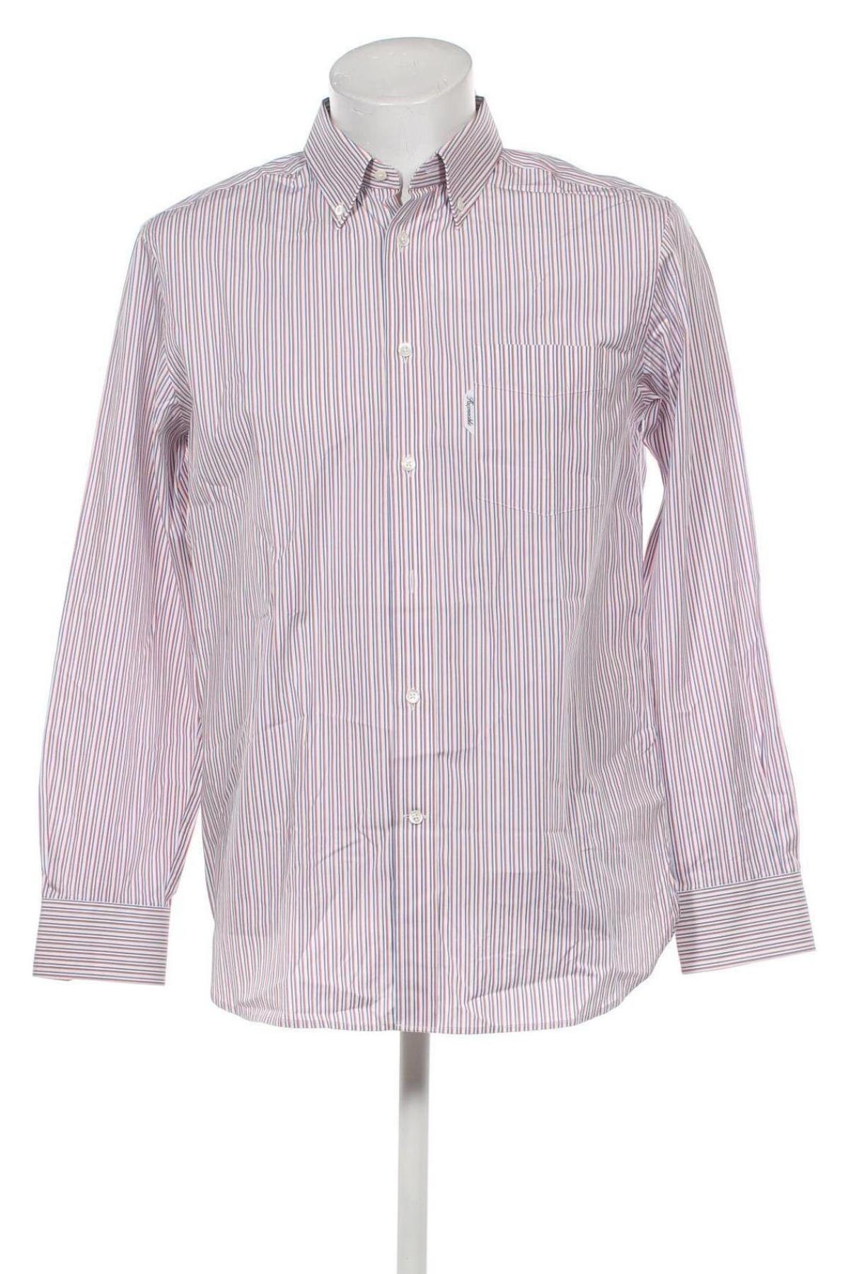 Ανδρικό πουκάμισο Faconnable, Μέγεθος M, Χρώμα Πολύχρωμο, Τιμή 50,26 €